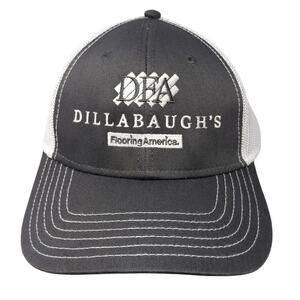DFA Dillabaugh's Flooring America Trucker Hat Gray One Size Adjustable Otto